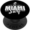 US States United States USA Country Amer Florida Miami South Surf Beach Stati Uniti America PopSockets PopGrip Adesivo