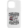 Reading Labrador Dog Lover Custodia per iPhone 14 Pro Max Book Lover LabradorMom solo un altro capitolo con il mio cane