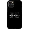 LEVART Travel City Minimal Florida Ameri Custodia per iPhone 11 Pro Miami FL Florida vintage