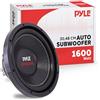 Pyle Subwoofer Auto 30 cm 1600 W, Cassa Subwoofer con Bobina 5 cm 4 Strati, 90 dB, Magnete 1,7 kg, Speaker Audio per Auto con Altoparlanti e Casse Audio ad Alte Prestazioni