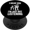Fun Saint Bernard Dog Cool Saint Bernard San Bernardo Cane Divertente San Bernardo PopSockets PopGrip Adesivo