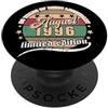 August 1996 Legende Männer Frauen 30. Ge 30 compleanno agosto 1996 Vintage 30 anni Legendary PopSockets PopGrip Adesivo