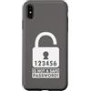Computer Sys Admin geek nerd divertiment Custodia per iPhone XS Max Admin Computer Password Scientist Divertente Uomini Donne