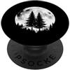 Nature Lover Outdoor Forest Wildlife Tre Luna Foresta Natura Amante All'aperto Wildlife Alberi Paesaggio PopSockets PopGrip Adesivo
