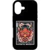 TOKYO WAVES Oni Mask Designs Custodia per iPhone 17 Hannya Oni Grid Devil Yokai - Maschera da tatuaggio giapponese con diavolo