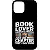 Golden Retriever Mom Book Lover Reading Custodia per iPhone 12 mini Amante dei libri Golden Retriever Mamma solo un altro capitolo