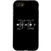 LEVART Travel City Minimal Florida Ameri Custodia per iPhone SE (2020) / 7/8 Miami FL Florida vintage