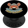 Seaside Vacation And Sandbar Explorer Pardon My Pinch I Need The Beach Coastal Ocean Appassionato PopSockets PopGrip Adesivo