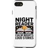 Book Mom Reader Calm Reading Lovers Custodia per iPhone SE (2020) / 7/8 Night Reader Libro Mamma Notti Calma Storie Forti
