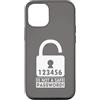 Computer Sys Admin geek nerd divertiment Custodia per iPhone 12/12 Pro Admin Computer Password Scientist Divertente Uomini Donne