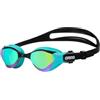 arena Cobra Tri Swipe Mirror - Occhiali da triathlon unisex per adulti, con lenti a specchio, anti-appannamento, protezione UV, 3 naselli intercambiabili