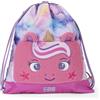 Franco Cosimo Panini MOFU MOFU - Sacca Coulisse Ufficiale Mofu Mofu, Compatta e Versatile, Ideale per Palestra, Scuola, Viaggi, Portamerenda, Idea Regalo Bambine e Ragazze, 34x42 cm, Lilla
