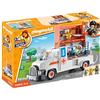 PLAYMOBIL Duck ON Call 70913 Ambulanza, con luci e Suoni, Giocattoli per Bambini dai 3 Anni