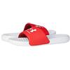 Under Armour Ansa Fix Sl Ciabatte Bagno Rosso-Grigio, 41 Uomo