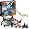 LEGO Jurassic World Quetzalcoatlus: Agguato Aereo, Set con Aeroplano, Dinosauro Giocattolo e 3 Minifigure, Giochi per Bambini e Bambine dai 7 Anni, Idea Regalo Fan dei Dino 76947