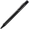 Lamy safari black - Penna a sfera con impugnatura ergonomica - per una scrittura piacevole e di lunga durata - plastica ASA - ricambio di grande capacità M 16 medio in nero incluso