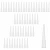HXHWKEN 50 Pezzi Ugelli in Silicone Beccucci per Cartuccia Punte per Cartuccia | per Sigillante Adesivo e Pistola per Silicone Calafataggio Utensili