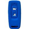 OTMIK Custodia in Silicone per chiavi auto per Honda Adv 350 PCX 125 PCX160 AV 350 SH350i VISION 110 2 pulsanti Supporto per Guscio Remoto (Blu)
