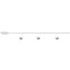 Eglo Sistema di binari ad alto voltaggio Easy Track, set espandibile con 4 faretti da soffitto, binario in alluminio e plastica bianca, lampade con attacco GU10, 192,5 cm