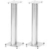 Norstone Stylum 3 Stand per Diffusori, 80 cm, Bianco Opaco