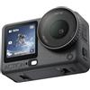 DJI Osmo Action 6 Combo Essenziale, fotocamera subacquea, sensore quadrato da 1/1,1″, 50 GB di memoria, apertura variabile f/2,0-f/4,0, resistente al freddo, batteria di 4 ore, 8K per uso quotidiano