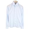 Suitsupply Uomo Camicia Formale 35 Twill Blu a Bottoni Slim Aderente Puro Cotone