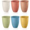 Guzzini -SET 6 BICCHIERI ALTI 'TIERRA'Colori decori vari