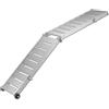 Trem Passerella pieghevole in alluminio argento 200 cm argento 200 cm