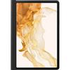 Samsung Note View Cover Custodia a libro con Copertina Trasparente per Galaxy Tab S7 | Tab S8, Nero