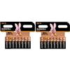 Duracell 32X Duracell AA Plus Alcalina (2 Blister Da 16 Batterie) 32 Pile Stilo