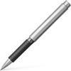 FABER-CASTELL - Penna a sfera Essentio in metallo opaco, argento | Corpo in metallo cromato opaco con punta in ceramica ad asciugatura rapida