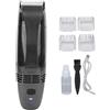 YUYTE Tagliacapelli USB Kit Rifinitore per Aspirapolvere con Potente Aspirazione Automatica dei Capelli per Barbe Barba Sul Viso Rasoio Elettrico Alimentato Agli Ioni di Litio con 4 Pettini Guida