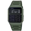 Casio CA53W Vintage Series | Banca dati | Cronometro 1/100 SEC | Resistente all'acqua | Calcolatrice a 8 cifre | Doppio fuso orario | Cinturino in resina | Cassa in resina | Calendario automatico |