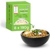 KETO SKINNY Nashi Konjac Shirataki Premium Noodles - Inodore, adatti ai vegani, senza grassi e a basso contenuto di calorie, adatti al cheto con glucomannano, dieta a basso contenuto di carboidrati (8×190g)