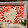 Hellum luci fiabesche a LED 20 LED con cuori rossi, luci fiabesche a LED per interni con batteria (2xAA non inclusa), decorazione per compleanno, feste, San Valentino, festa della mamma 570854