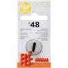 Wilton Beccucci in Acciaio Inox #48 Cesto Intrecciato Cardato, Beccucci Sac a Poche, Piping Tip Riutilizzabile per Decorare Torte, Cupcake, Biscotti, Pasticcini