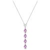 Brosway Collana Donna, Collana in Argento e Vibrant Pink | Collezione Fancy - FVP112