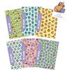 bm arti grafiche Maxi quaderno Be More Tiny A4 - 100 g/m² - 18+1 ff - 1R - con stickers - conf. 10 pz assortiti - 0122558