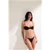 Calzedonia Top Canotta Costume Minimal Fit Marrone
