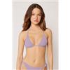 Calzedonia Triangolo Con Imbottitura Estraibile Costume Crinkle Waves Viola
