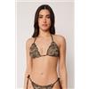 Calzedonia Triangolo Costume Doll Zebra Marrone