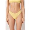 Calzedonia Brasiliana Costume Crinkle Waves Giallo