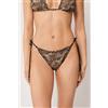 Calzedonia Brasiliana Lacci Costume Doll Zebra Marrone