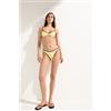 Calzedonia Slip Costume Bicolor Piping Nero