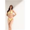 Calzedonia Slip Lacci Costume Crinkle Waves Giallo