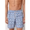 Calzedonia Boxer In Fantasia Uomo Costume Formentera Blu