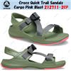 Crocs Sandali Crocs Quick Trail Cargo Pink Blast 212711-2CP taglia unisex