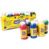 CRAYOLA - Tempere Lavabili, Confezione da 6 Bottigliette Richiudibili, 236 ml/cad, Colori Assortiti, per Scuola e Tempo Libero, 54-2508