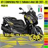 Kit Grafica adesivi decal compatibili con YAMAHA X-MAX 300 X MAX -kit C- c.2172