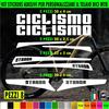 Kit 8 Adesivi telaio bici UNIVERSALI mtb protezione CICLISMO STRADA 2400
